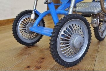 アンティーク雑貨　デッドストック品　古い子供自転車(三輪車)5