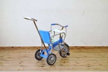 アンティーク雑貨　デッドストック品　古い子供自転車(三輪車)5