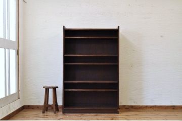美品!古い木の大振りな収納棚