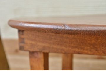 アンティーク家具　極小!丸型アンティークちゃぶ台