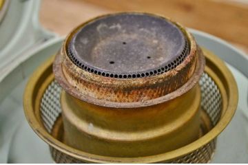 アンティーク雑貨　中古　箱付アラジンストーブ2