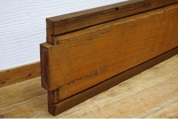 極上美品!古い旅館の欅床の間材(ケヤキ、一枚板)6　