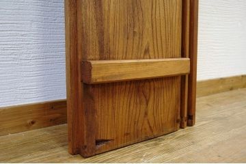 極上美品!古い旅館の欅床の間材(ケヤキ、一枚板)8 　