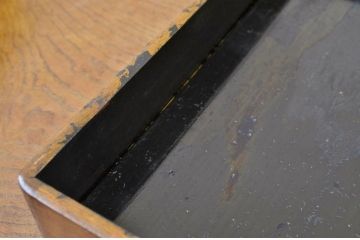 アンティーク雑貨　○明治〜大正　本桑時代硯箱など2点セット(文箱)