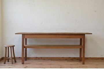 アンティーク家具　★1960〜70年代　古い工場の作業台1　(テーブル、机)