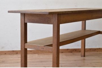 アンティーク家具　★1960〜70年代　古い工場の作業台1　(テーブル、机)