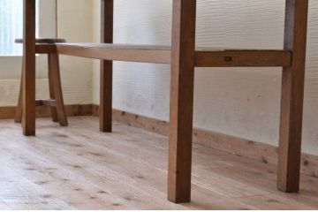 アンティーク家具　★1960〜70年代　古い工場の作業台1　(テーブル、机)