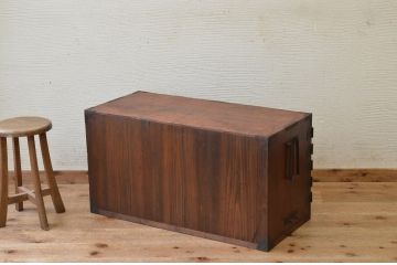 極上美品!江戸〜明治　美しい観音開きローボード