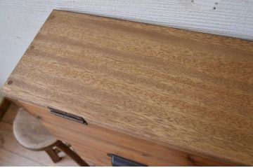アンティーク雑貨　★古材を使って製作したパタパタ収納棚1　(下駄箱)