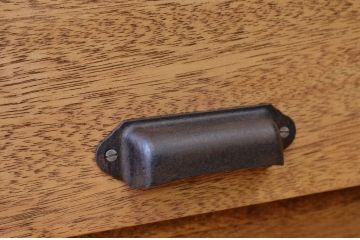 アンティーク家具　古材を使って製作したパタパタ収納棚2　(下駄箱)