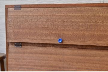 アンティーク家具　古材を使って製作したパタパタ収納棚3　(下駄箱)