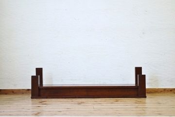 アンティーク雑貨　 和製アンティーク　総栗材の上質な置床(ローボード・飾り台)