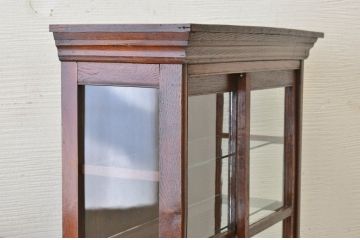アンティーク家具　古いタバコ屋のアンティークガラスケース2