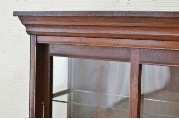 アンティーク家具　古いタバコ屋のアンティークガラスケース2