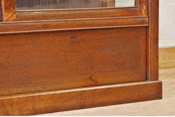アンティーク家具　古いタバコ屋のアンティークガラスケース2