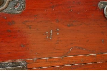 アンティーク家具　☆明治時代　漆の綺麗な観音開き時代箪笥