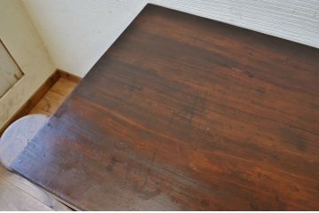 アンティーク家具　素敵なデザイン!アンティーク平机(テーブル)