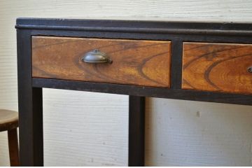 アンティーク家具　素敵なデザイン!アンティーク平机(テーブル)