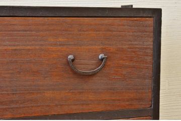 アンティーク家具　☆モダンな二段重ね時代箪笥