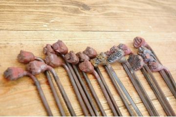 アンティーク雑貨　珍品希少!古い和菓子屋の焼印まとめて1