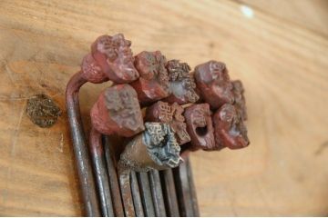 アンティーク雑貨　珍品希少!古い和菓子屋の焼印まとめて2