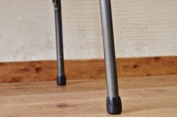 アンティーク家具　☆古い木の鉄脚アンティークテーブル(作業台、机)10