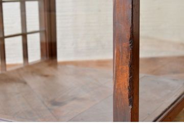 アンティーク家具　魅せる収納にぴったりなアンティークガラスケース (ショーケース、飾り棚)
