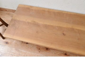 アンティーク家具　アンティーク　DIYにもぴったり!古い木味の大きな脚付き裁ち板