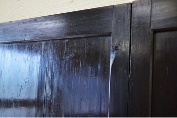古いお家の時代格子帯戸4枚セット