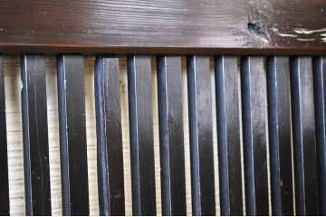 古いお家の時代格子帯戸4枚セット