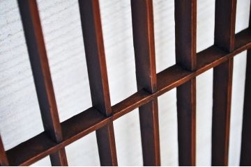 アンティーク　障子帯戸4枚セット
