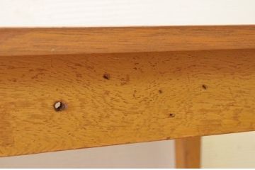 アンティーク家具　1960〜70年代　古い学校の大きなテーブル(ダイニングテーブル、作業台)