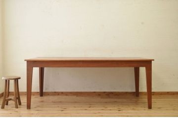 アンティーク家具　1950〜60年代古い学校の大きな作業台(ダイニングテーブル)1