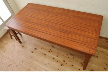 アンティーク家具　1950〜60年代古い学校の大きな作業台(ダイニングテーブル)1