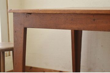アンティーク家具　1950〜60年代古い学校の大きな作業台(ダイニングテーブル)1