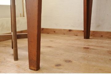 アンティーク家具　1950〜60年代古い学校の大きな作業台(ダイニングテーブル)1