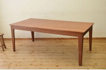 アンティーク家具　1950〜60年代古い学校の大きな作業台(ダイニングテーブル)1