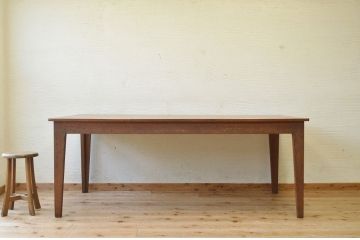アンティーク家具　1950〜60年代古い学校の大きな作業台(ダイニングテーブル)2