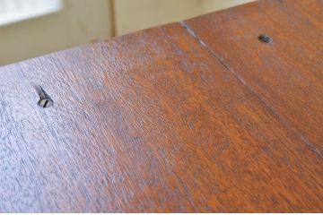 アンティーク家具　1950〜60年代古い学校の大きな作業台(ダイニングテーブル)2