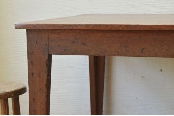 アンティーク家具　1950〜60年代古い学校の大きな作業台(ダイニングテーブル)2
