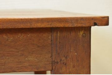 アンティーク家具　1950〜60年代古い学校の大きな作業台(ダイニングテーブル)2