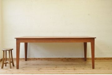 アンティーク家具　1950〜60年代古い学校の大きな作業台(ダイニングテーブル)4