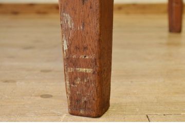 アンティーク家具　1950〜60年代古い学校の大きな作業台(ダイニングテーブル)4