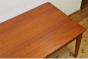 アンティーク家具　1950〜60年代古い学校の大きな作業台(ダイニングテーブル)5
