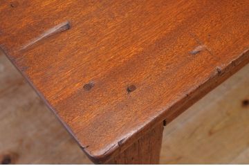 アンティーク家具　1950〜60年代古い学校の大きな作業台(ダイニングテーブル)5