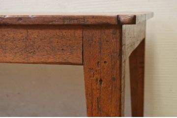 アンティーク家具　1950〜60年代古い学校の大きな作業台(ダイニングテーブル)5