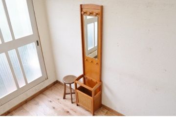 アンティーク雑貨　中古　カリモク製カサ立て(傘立て)