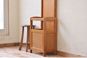 アンティーク雑貨　中古　カリモク製カサ立て(傘立て)