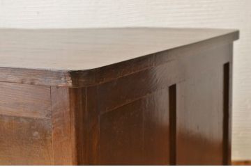 アンティーク家具　子供用の組み立て式アンティーク両袖机