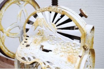 アンティーク雑貨　古い手回しかき氷機